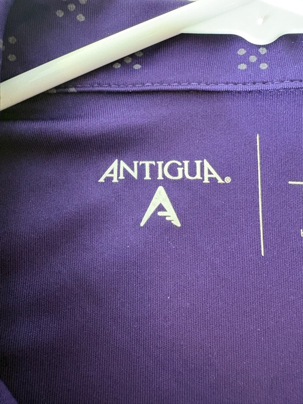 Antigua Purple Polo with Gold LSU Embroidery 1973 - Picture 6 of 12